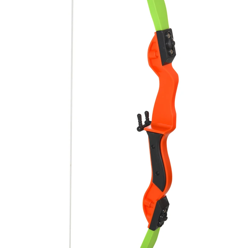 Qaba Children Bow And Arrow Set for Kids Ages of 3-6 Years Orange