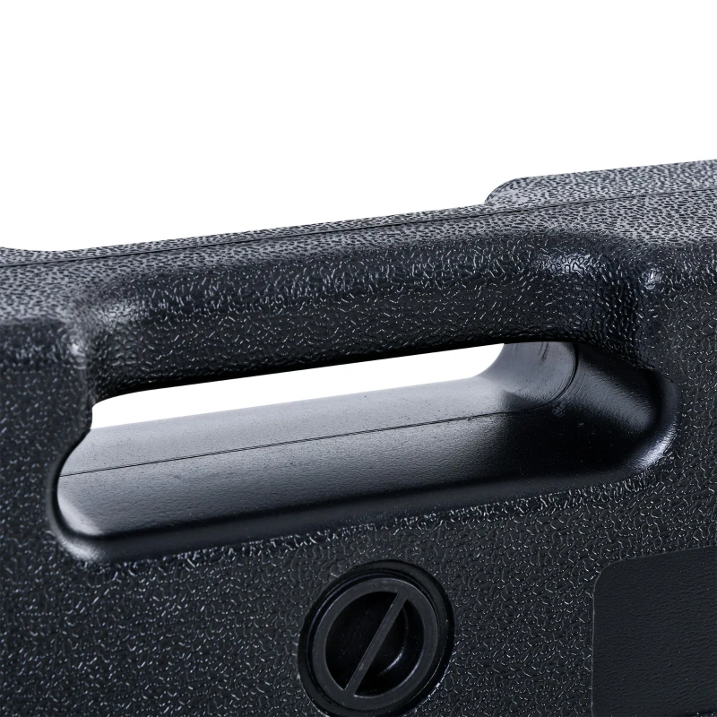 Outsunny 4-Piece HDPE Canopy Tent Weights with a Slotted No-Pinch Design, Side Carry Handles, & Sand/Water Fill