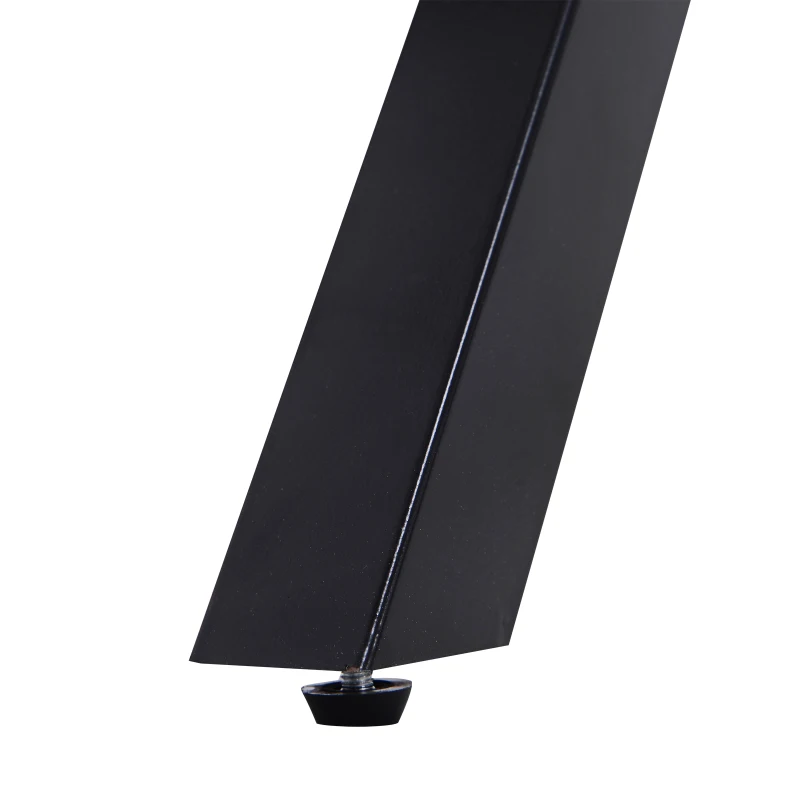 HOMCOM Drop Leaf Folding 6-Person 3-Stage Versatile Dining Table  43" L (fully extended)  Brown