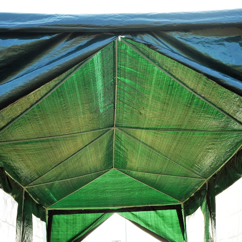 Outsunny 840-055GN Party Gazebo Tent, 10'x 30'