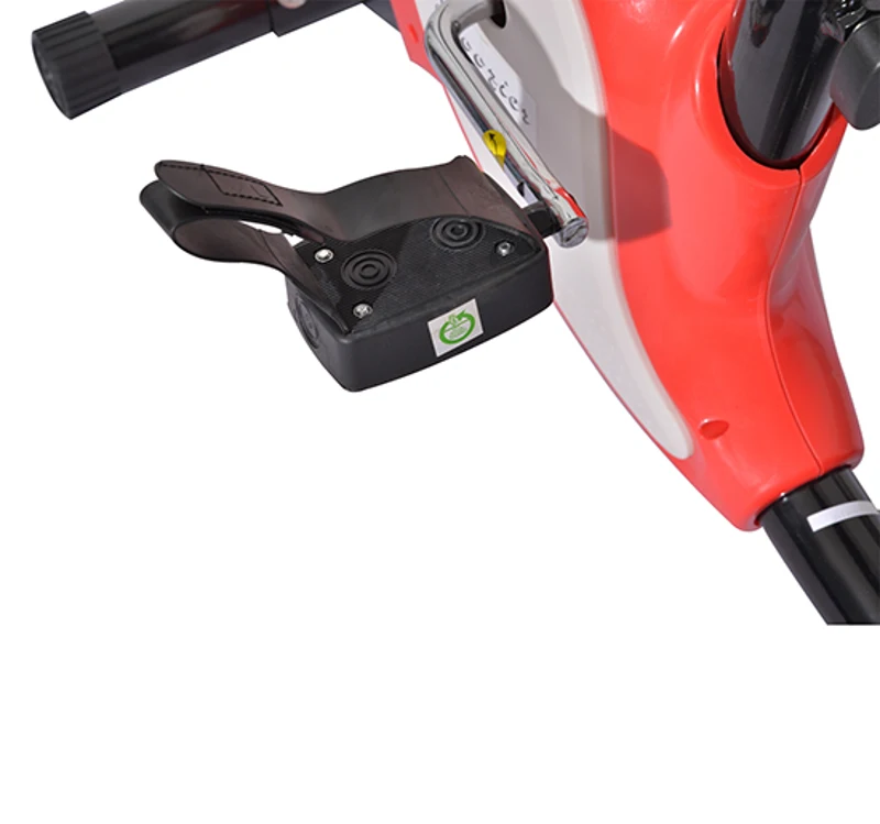 Soozier Upright Stationary Exercise Bike with LCD Display