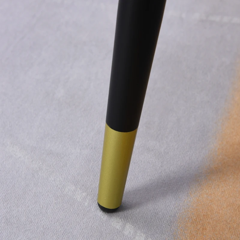 HomCom Oval Modern Simple Coffee Table with Strong Metal Legs, Quality Build Material, & Multifunctional Design, Brown