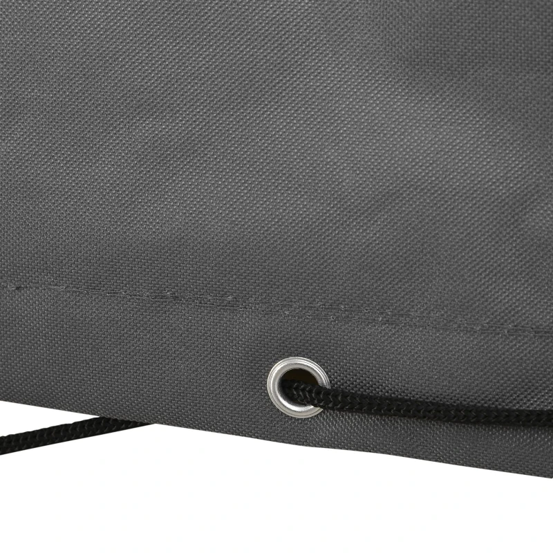 Outsunny 97" x 65" x 26" Weatherproof Outdoor Sectional Patio Furniture Cover with Ultimate Weather Protection, Gray