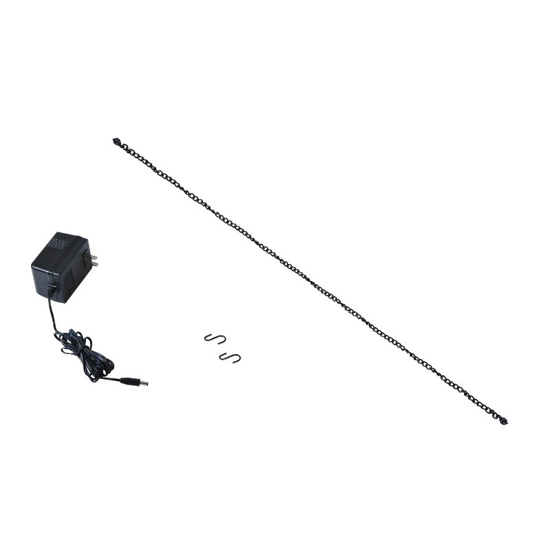 LED "Pizza" Sign - 2 Flash Patterns - Black Board/Colourful Bulbs