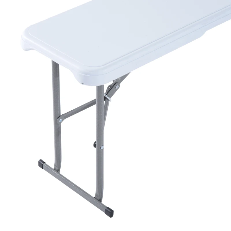 Outsunny 6' Long Folding Bench Outdoor Camping Picnic Garden Party Seat
