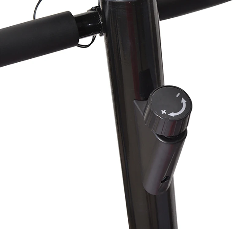 Soozier Upright Stationary Exercise Bike with LCD Display