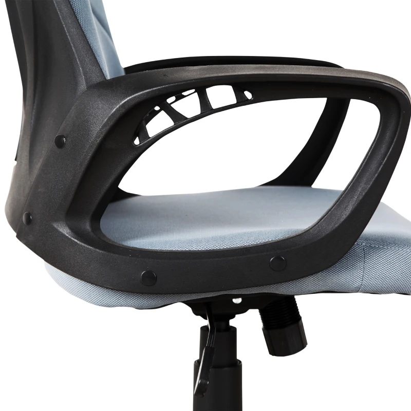 Vinsetto Ergonomic Gaming/Office Chair Height Adjustable Swivel Grey