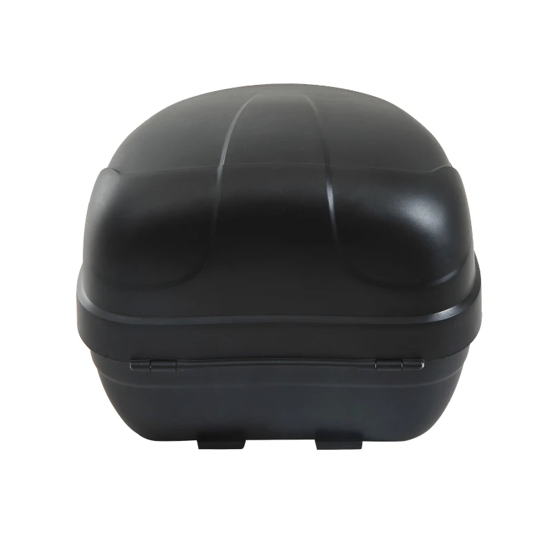 HOMCOM Detachable Scooter Motorcycle Trunk 35L Tour Tail Carrier Lockable Black