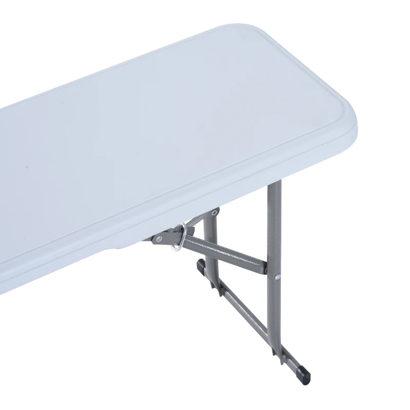 Outsunny 6' Long Folding Bench Outdoor Camping Picnic Garden Party Seat