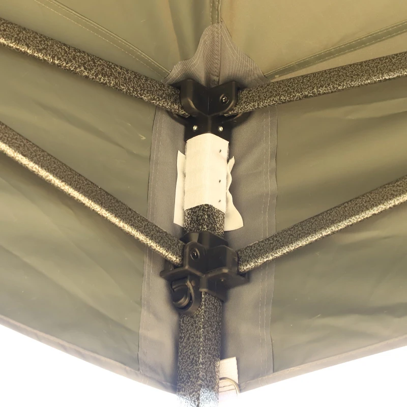 Outsunny 10' x 20' Pop Up Canopy Tent, Instant Sun Shelter, Tents for Parties, Height Adjustable, with Wheeled Carry Bag, for Outdoor, Garden, Patio, Gray