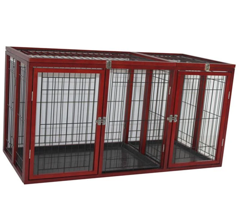 PawHut Pet 54" Dog Crate with Separator