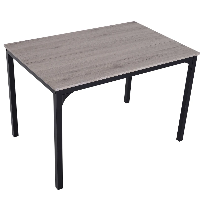 HOMCOM 5pcs Kitchen Dining Table Padded Seat PU Upholstery