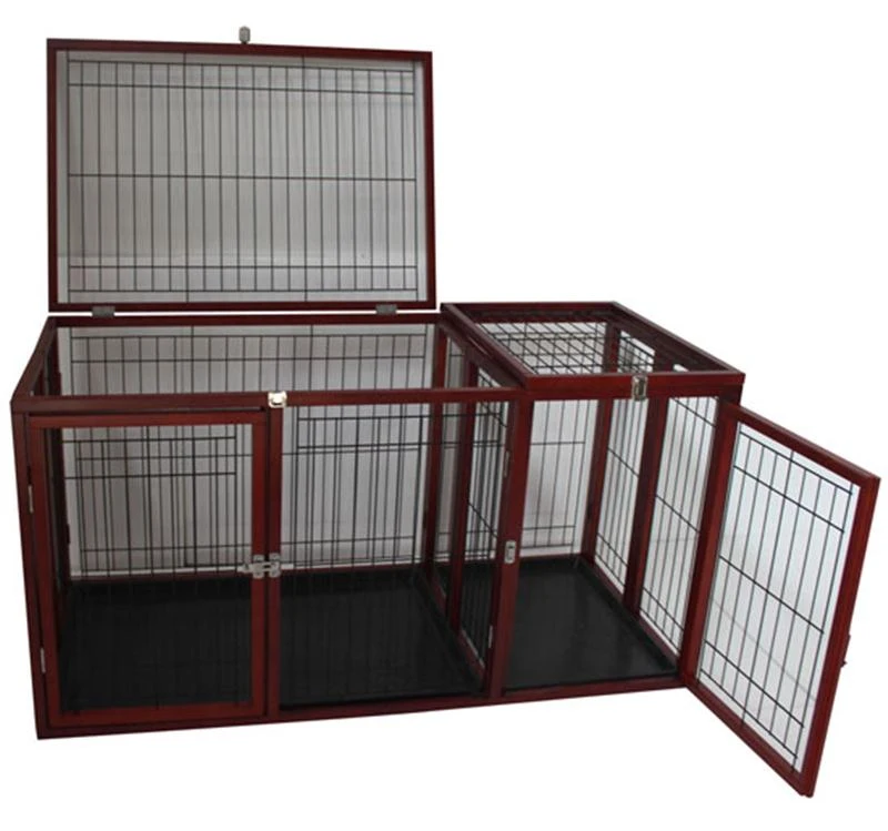 PawHut Pet 54" Dog Crate with Separator