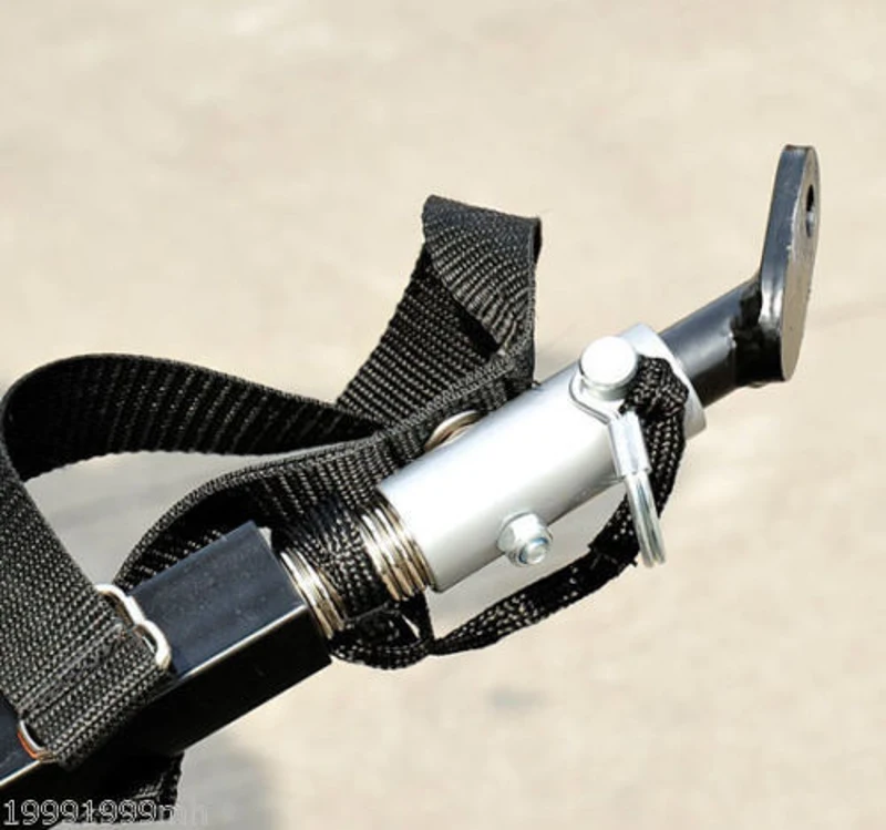 Aosom Aosom Steel Bicycle Bike Trailer Coupler Hitch Connector - Black