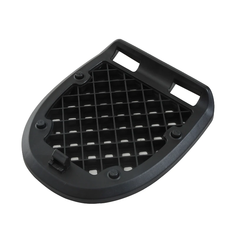 HOMCOM Detachable Scooter Motorcycle Trunk 35L Tour Tail Carrier Lockable Black