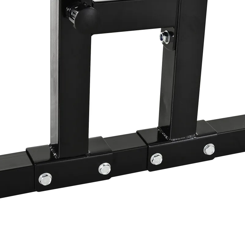 Soozier Power Rack Exercise Pulldown Weight Machine with 5 Adjustable Cable Positions for Strengthening Many Muscle Groups Home Gym, 41" x 47" x 71"