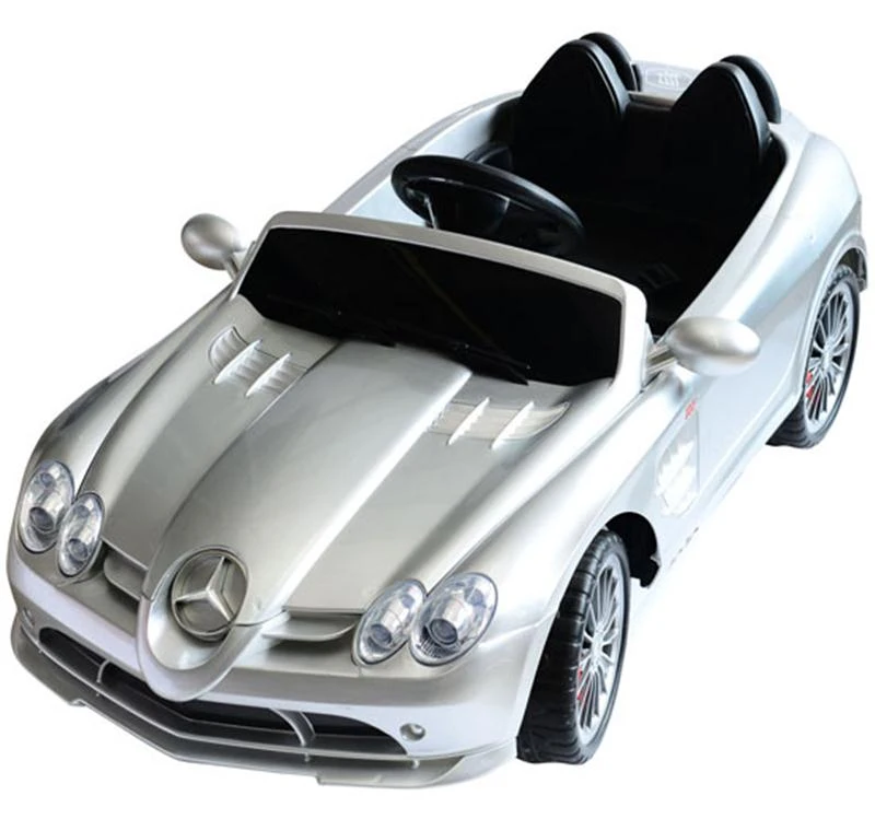 Mercedes-Benz Licensed Ride On Car Electric Benz SLR 722S Remote Control Silver
