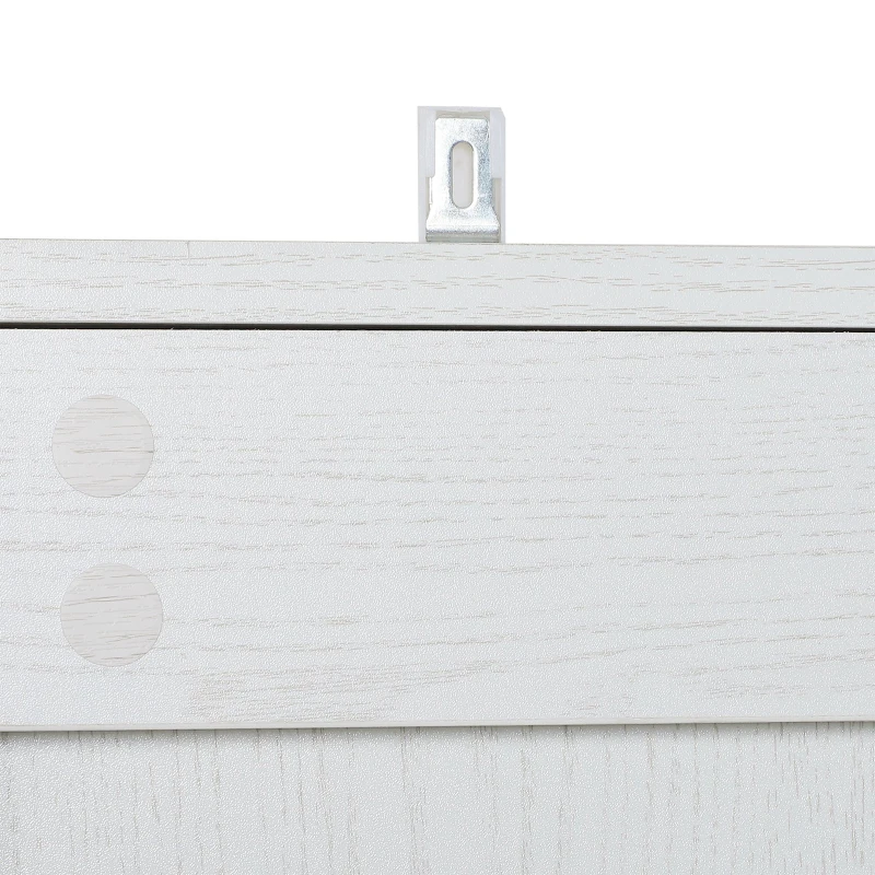 HOMCOM 62 Inch Tall 4-Door Kitchen Pantry Cupboard Storage Cabinet with Adjustable Shelves Home Furniture, White