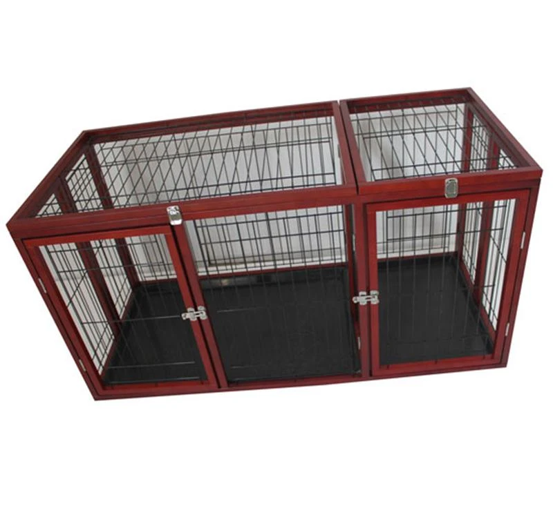 PawHut Pet 54" Dog Crate with Separator