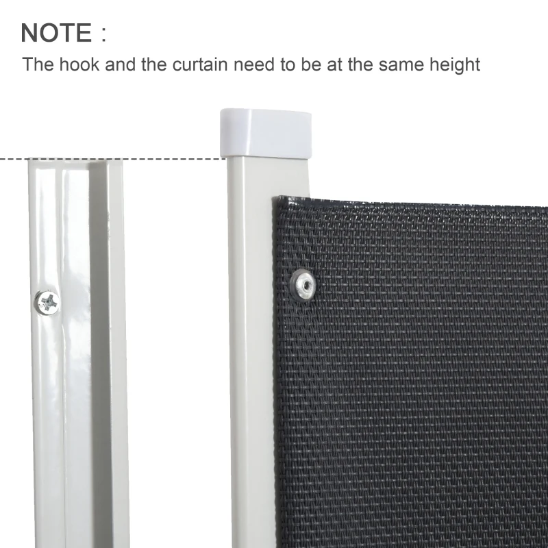 PawHut Retractable Pet Safety Barrier Gate, Flexible and Extensible Safety Dog Gate Easy to Roll and Latch for Stairways Doorways Hallways, 45.25" L x 2.25" W x 32.5" H, Grey