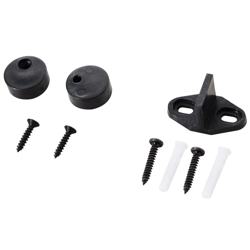 HOMCOM Boat Anchor Sliding Barn Door Track Kit Modern for Wooden Door