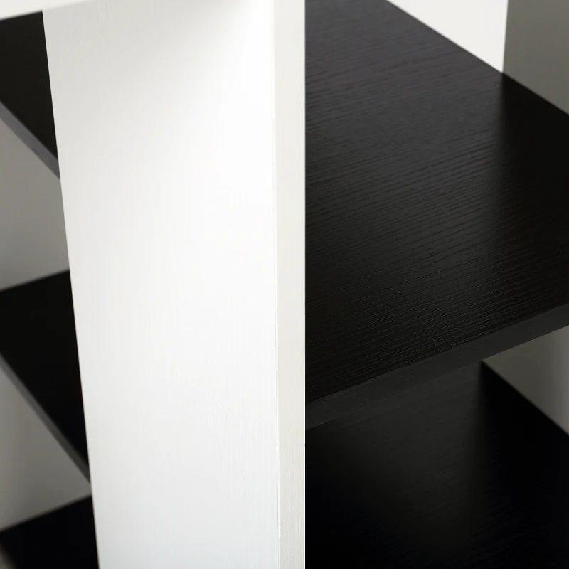 HOMCOM Compact Computer Table Multipurpose Workstation Storage Home Office Writing Desk