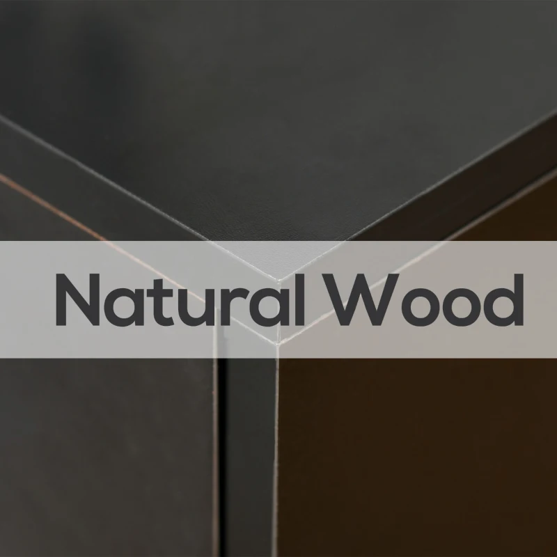 HOMCOM 3 Drawer Mobile File Cabinet with Wheels, Wood Filing Cabinet for Home Office, Rolling Under Desk Cabinet, Black