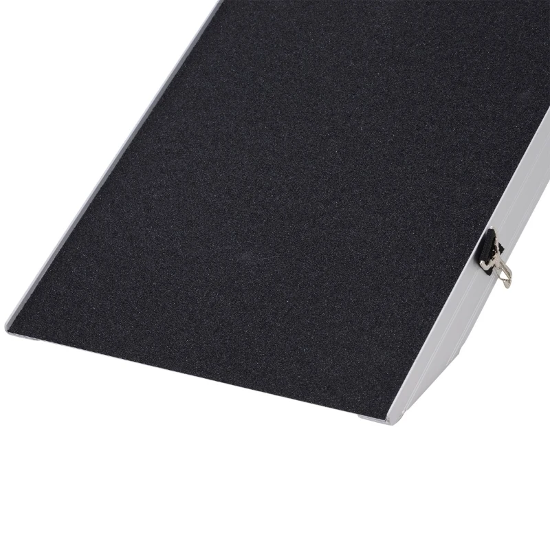 PawHut 96" Dog Ramp Portable Bi-Fold Folding Pet Ramp for Large Dogs Car Truck SUV