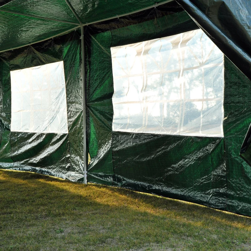 Outsunny 840-055GN Party Gazebo Tent, 10'x 30'