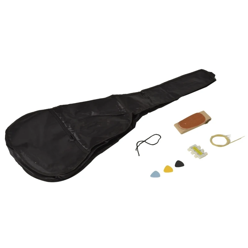 Soozier 36" Classical Guitar Birch Wood Guitar Set with Special Storage Bag for Child Beginners, Coffee