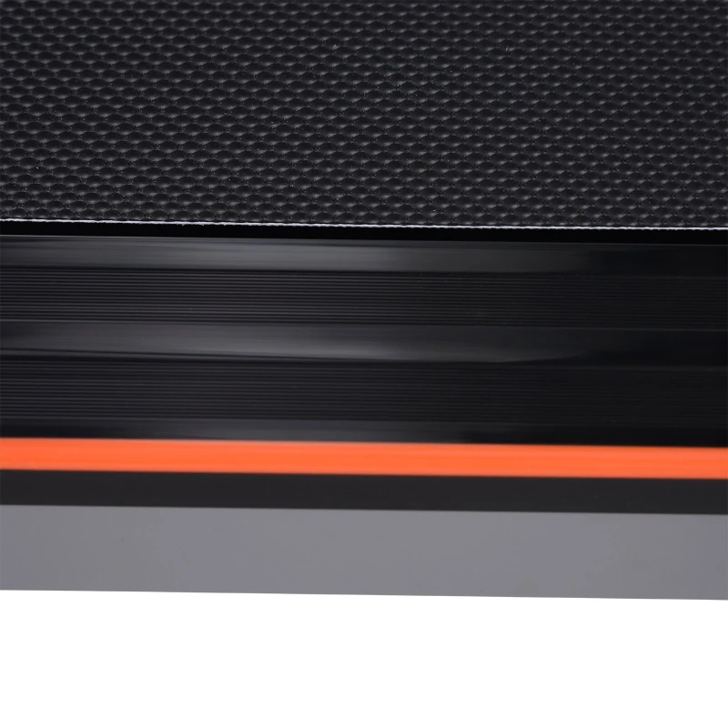 Soozier 2-in-1 Portable Manual Walking Treadmill Sit-up Station for Cardio Fitness Exercise