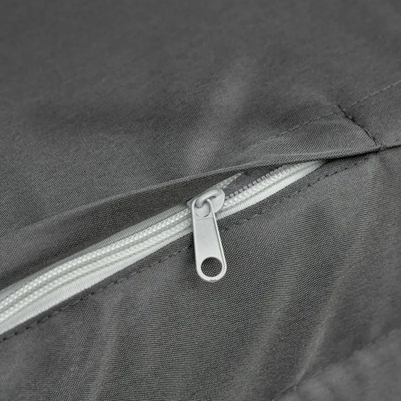 Outsunny 3-Seat Patio Swing Chair, Converting Flatbed, Outdoor Porch Swing Bed Glider with Adjustable Canopy, Removable Cushions, Pillows for Garden, Poolside, Backyard, Gray