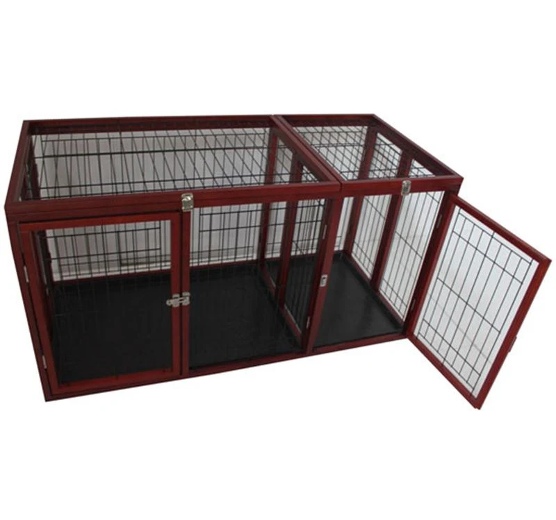 PawHut Pet 54" Dog Crate with Separator