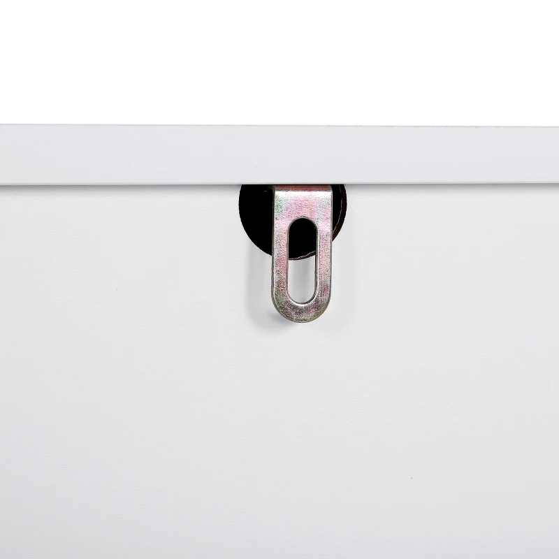 HOMCOM Kids Cabinet Bedroom Storage Organization Unit Bedroom Blue