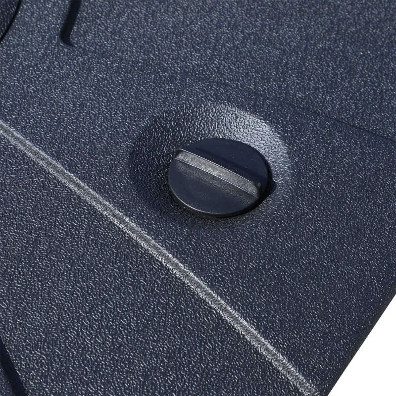 Outsunny Portable Umbrella Base Parasol Stand for Cantilever Umbrella Fill w/ Sand or Water Black