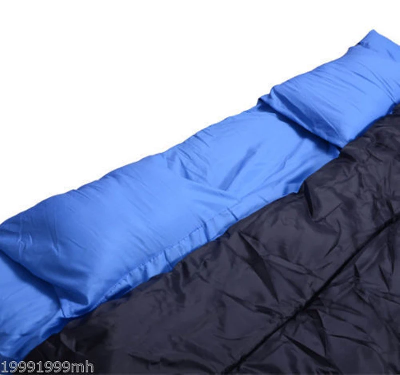Soozier Two-Person Sleeping Bag Double Wide Outdoor Camping