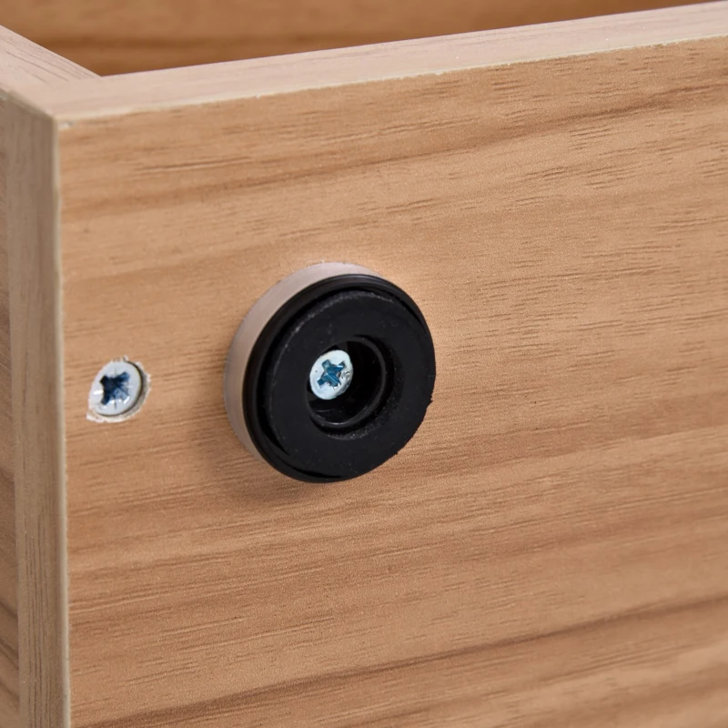 HOMCOM Shoe Rack Bench, Storage Organizer with Padded Cushion, Shelves, Hidden Compartments for Shoes, Boots, High Heel, Brown