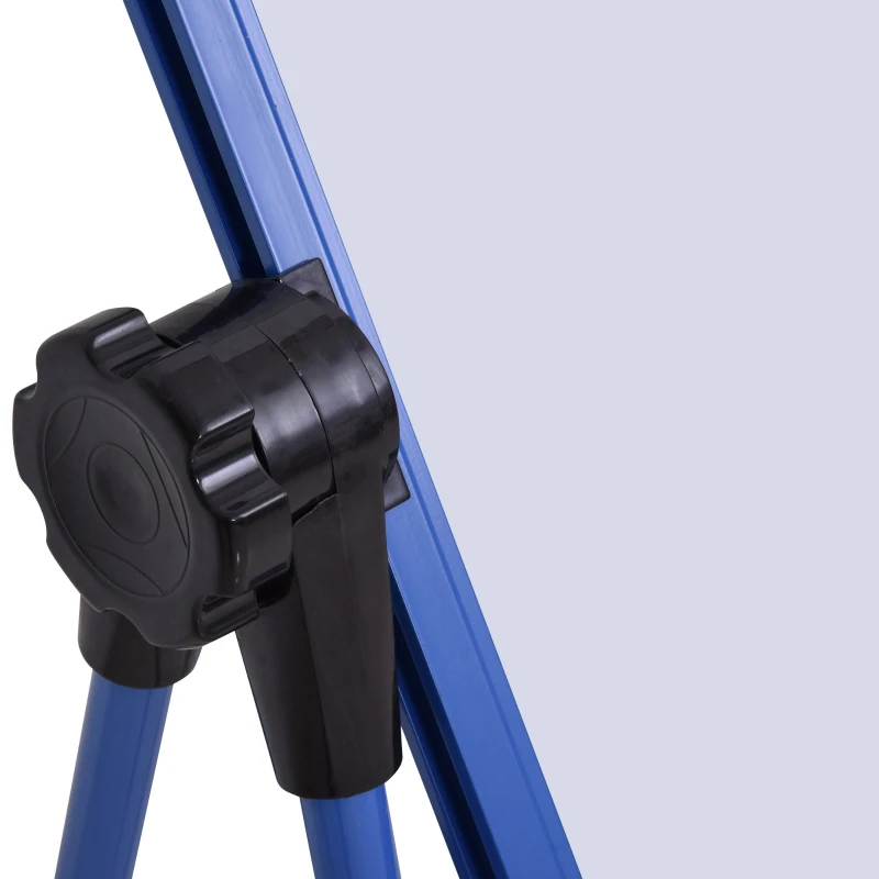 Vinsetto Foldable and Adjustable U-Stand Double Sided Whiteboard Chalkboard Easel
