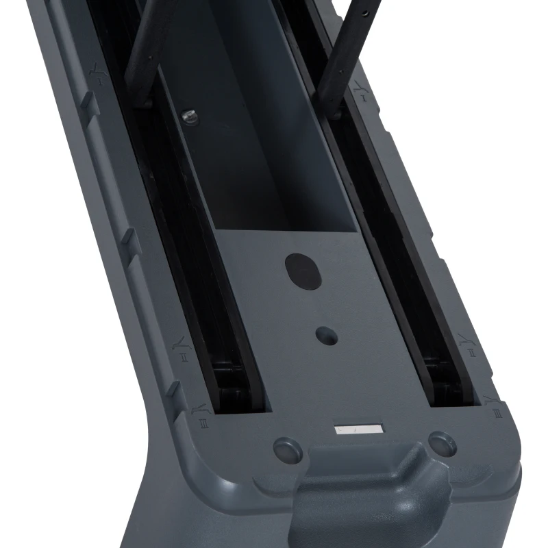 Soozier Deck Workout Bench Incline Decline Platform w/ Resistant Band