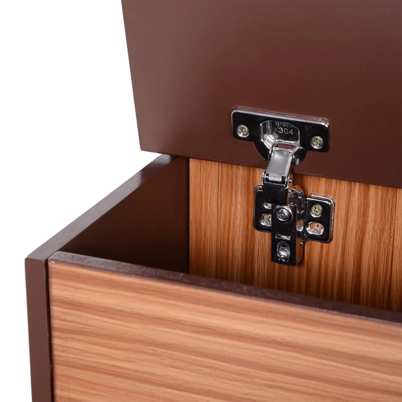 PawHut 24" Wooden Carpeted Pet Easy Step Pet 3 Stairs Ramp for Cats and Dogs