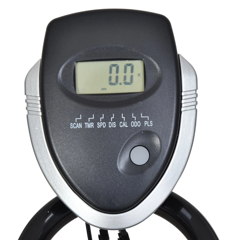 Soozier Stationary Exercise Training Bike Indoor Cycling Bike w/ LCD Monitor