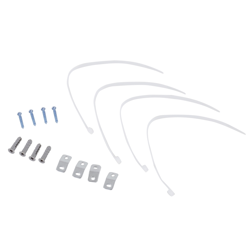 HOMCOM Versatile TV Console Stand Cabinet Wood Bookcase Storage Shelf Convertible Bookshelf White