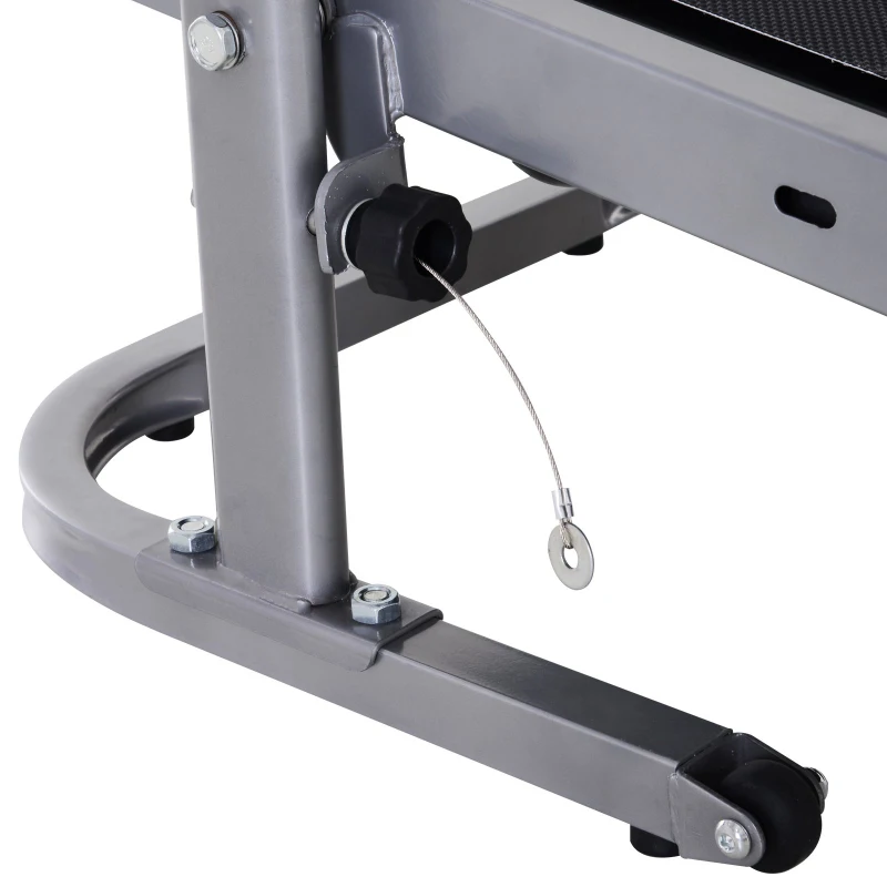 Soozier Folding Walking Backwards Treadmill With LCD Display  3 Reclining Angle Non-Electric Cardio Training Machine Indoors