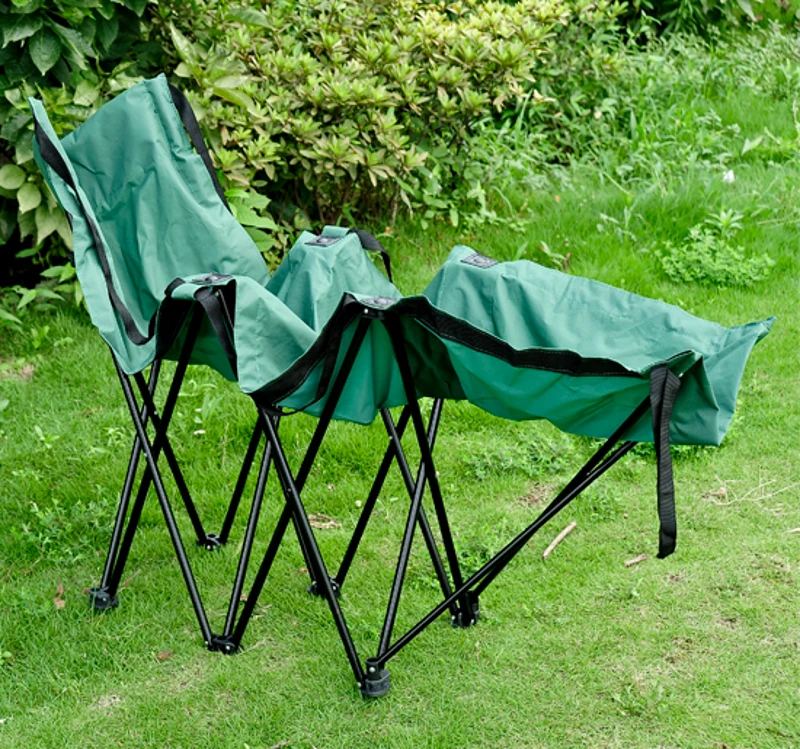Outsunny Military Style Folding Camping Cot – Green