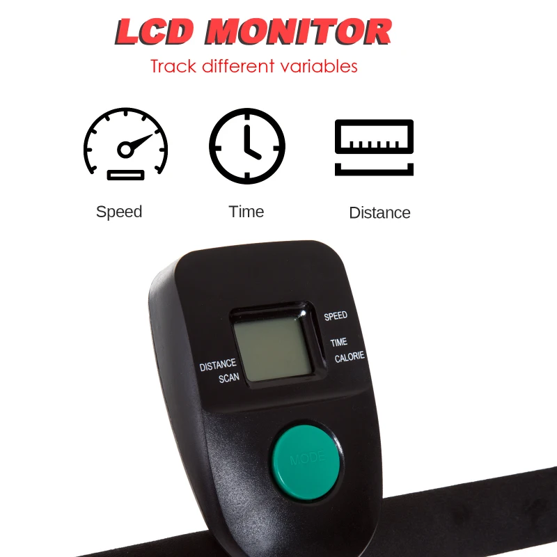 Soozier Foldable Manual Walking Treadmill Health Fitness Equipment Cardio Workout Machine w/ Wheels Home Gym