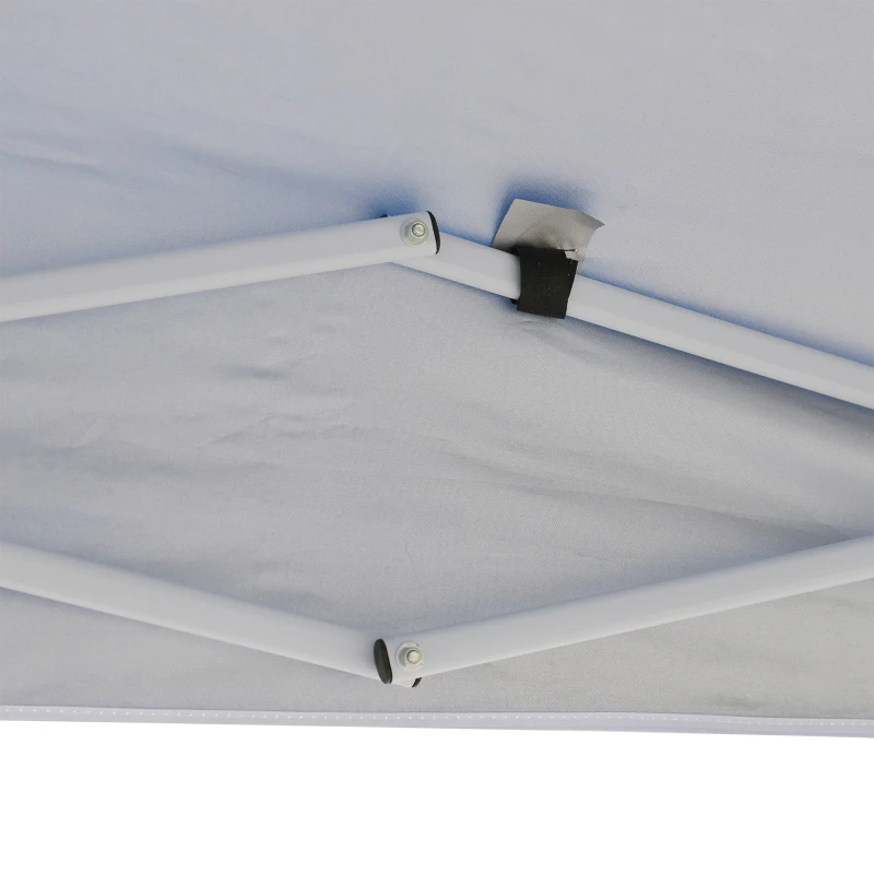 9.75x9.75ft Pop Up Canopy Tent Instant Sun Shelter Backyard Slant Legs w/ Carry Bag