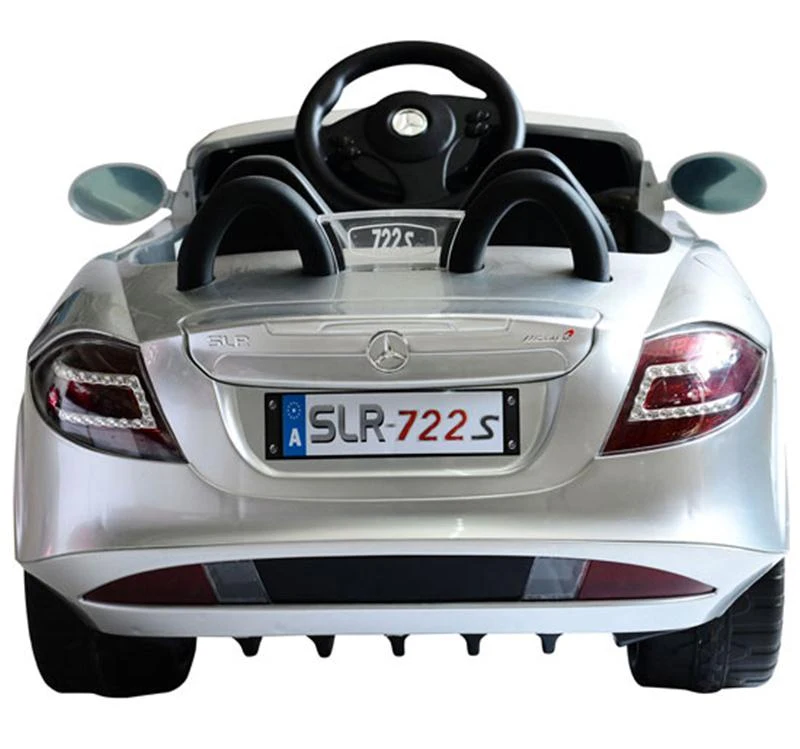 Mercedes-Benz Licensed Ride On Car Electric Benz SLR 722S Remote Control Silver