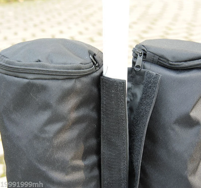 Outsunny Canopy Tents Anchor Sandbags Weight Bags Set of 4 Black