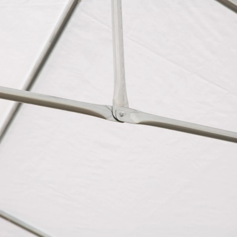 Outsunny Heavy Duty Wedding Canopy 20x32 Outdoor Shelter for Weddings, Parties, BBQ White(m-9)