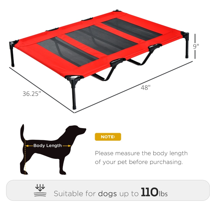 folding raised dog beds uk